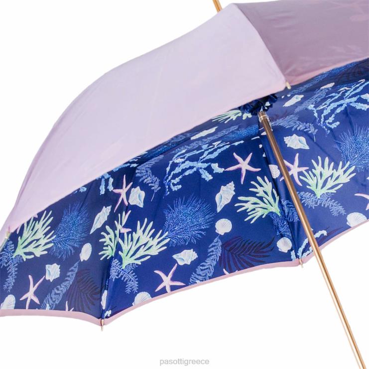 ομπρέλα | PASOTTI 189 9l476-2 k92 - ομπρέλα μπλε αστερίας 2N6B8494 γυναίκες